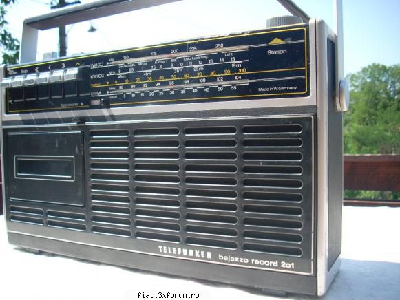Radiouri - Adaug TELEFUNKEN Bajazzo Record 201 Aspect - Anunturi