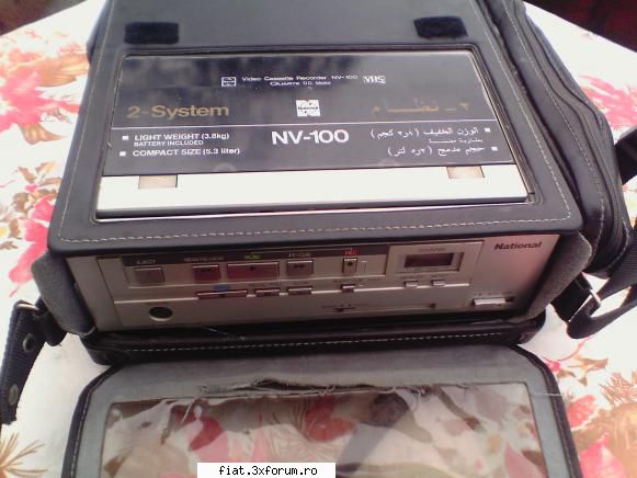 Radiouri - Videorecorder National Made in Japan Neprobat, nu - Anunturi