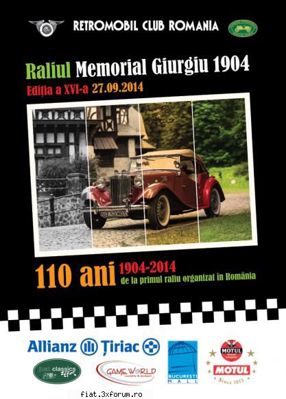 Raliul Memorial Giurgiu 1904 - Startul editiei din acest an a Raliului Memorial - Discutii libere
