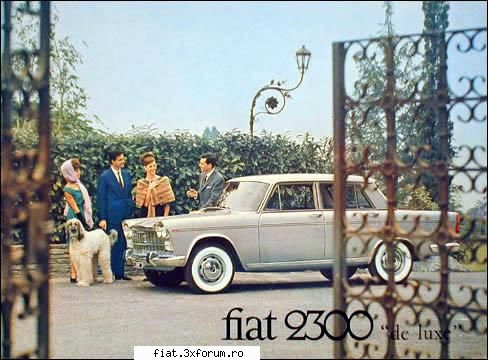 Reclamele vremii.. - Fiat 2300 de lux - Classic corner