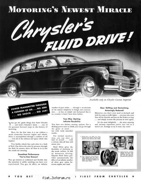 Reclamele vremii.. - 1939 Chrysler Imperial - Classic corner