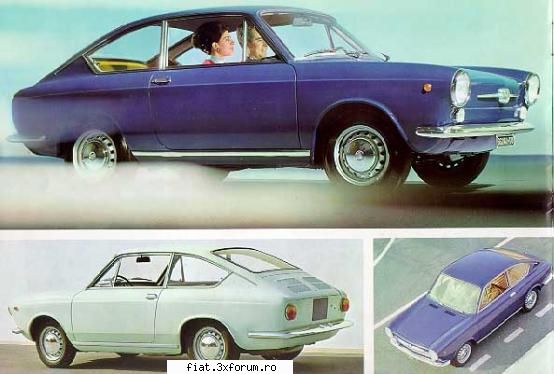 Reclamele vremii.. - 850 Coupe Seria I - Classic corner