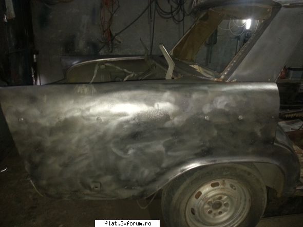 Reconditionare Fiat 1800 - DUPA SABLARE INTEGRALA ,CARE CRED CA NU A FOST O - Club Fiat 1800