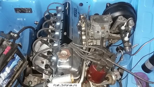Reconditionare Fiat 1800 - motorul pus pe masina - Club Fiat 1800