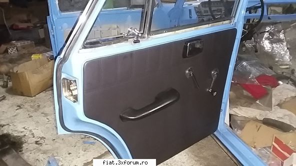Reconditionare Fiat 1800 - Prima fata de portiera montata și alte - Club Fiat 1800