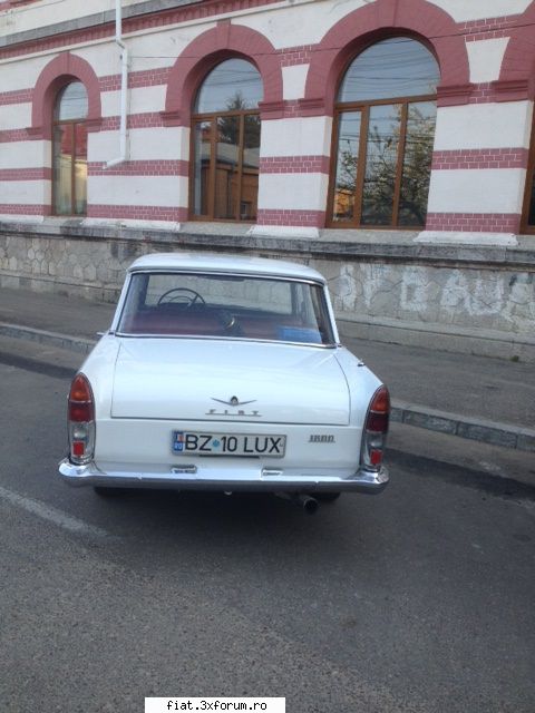 Reconditionare Fiat 1800 - prima iesire pe anula acesta o placere sa conduci - Club Fiat 1800