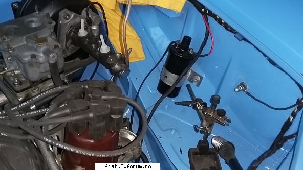 Reconditionare Fiat 1800 - am refacut cablajul la compartiment motor ...era - Club Fiat 1800
