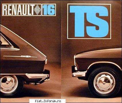 Renault 16 - din reclamele vremii - Alte marci