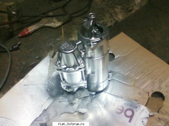 Reparatii pt. LIZ - si demarorul curatar si pus la punct mi-a atras - Club Fiat 500 & 600