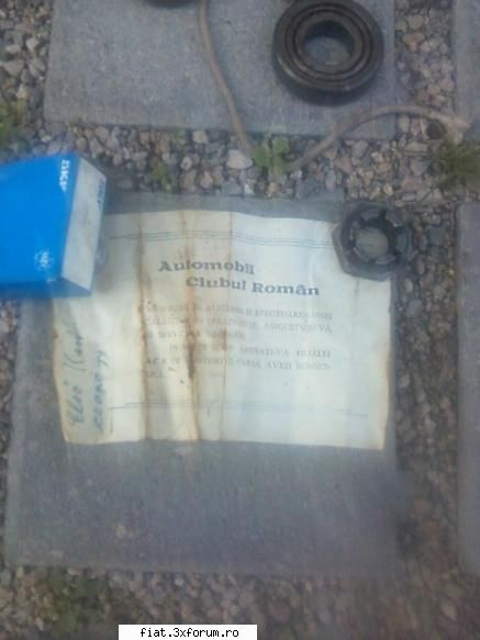 Reparatii pt. LIZ - certificat de garantie... din 1978... il voi - Club Fiat 500 & 600