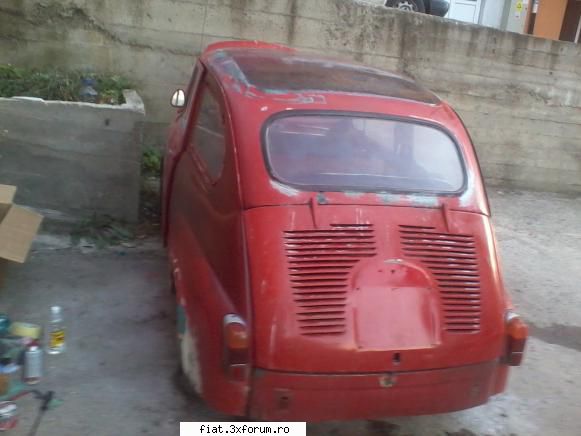 Reparatii pt. LIZ - Dupa o lunga perioada de neactivitate din cauza - Club Fiat 500 & 600