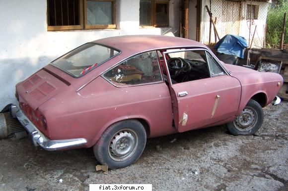 Se vinde fiat 850 coupe - Am vazut si eu Fiatul de care zici tu. Am avut o - Club Fiat 850