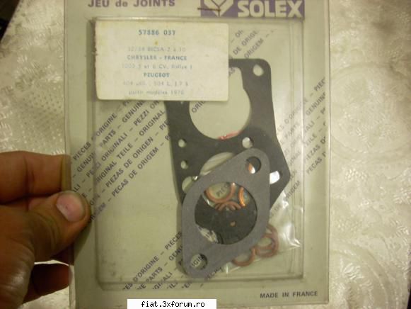 Set garnituri SOLEX-32/34 BICSA - Nou, sigilat Pret 45 lei set_carburator_Solex - Anunturi