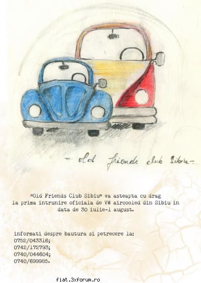 Sibiu Oldies Meeting 2010 - Old Friends Club Sibiu va invita la prima editie - Discutii libere
