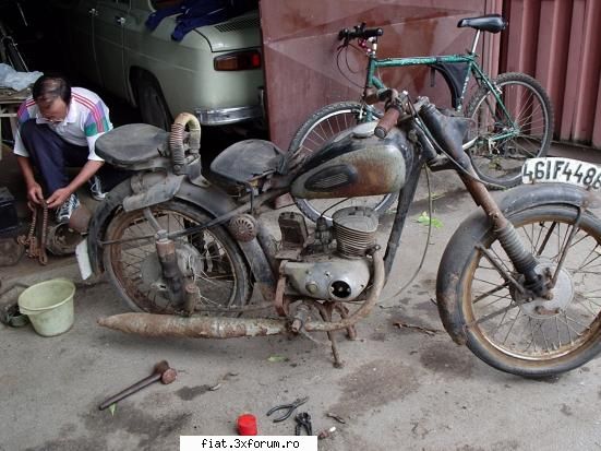 Simson SR 2 - salut! am si eu un MZ RT 125 din 1958 in curs de - Masina mea