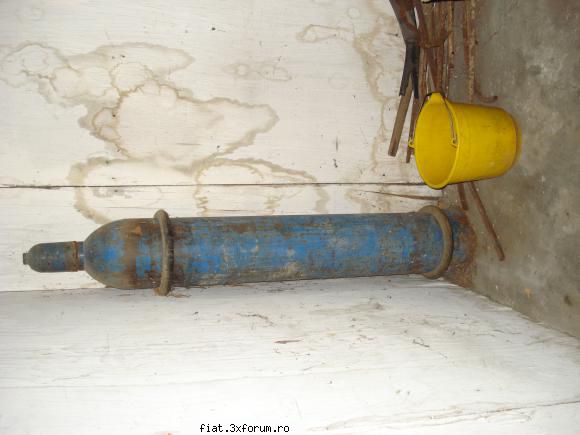 Sudura oxiacetilenica - poza cu butelia de capacitate (si dimensiuni) mai - Classic corner