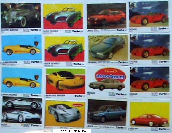 Surprize guma Turbo cu masini - calino45 - Classic corner