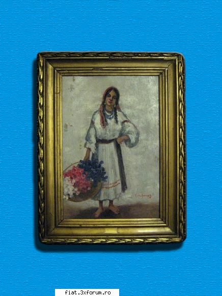 TABLOURI in ulei - PICTURA PERIOADA INTERBELICA ! - capris - Anunturi