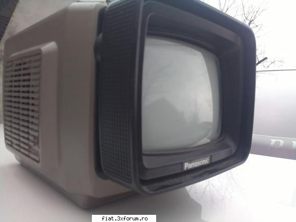 TV PANASONIC Portabil - anul 1981 - Un aparat de referinta la vremea lui Televizor - Anunturi