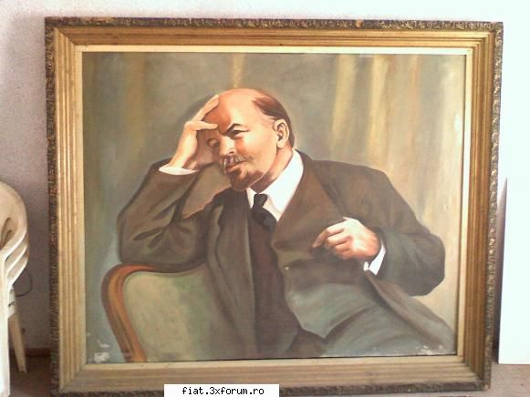 Tablou ulei pe panza - Ulei pe panza. Tablou infatisandu-l pe Lenin - Anunturi