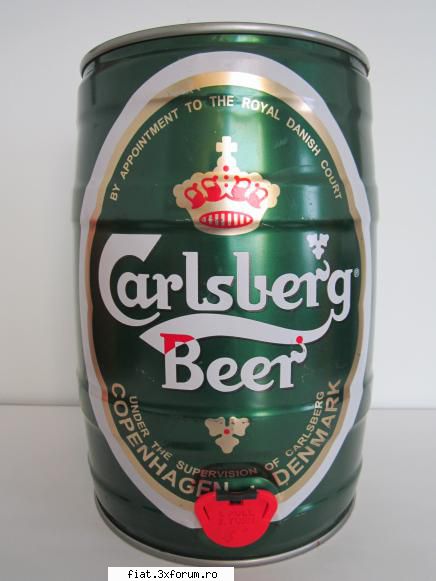 Talcioc - Butoias de bere Carlsberg . La achizitionarea - Anunturi