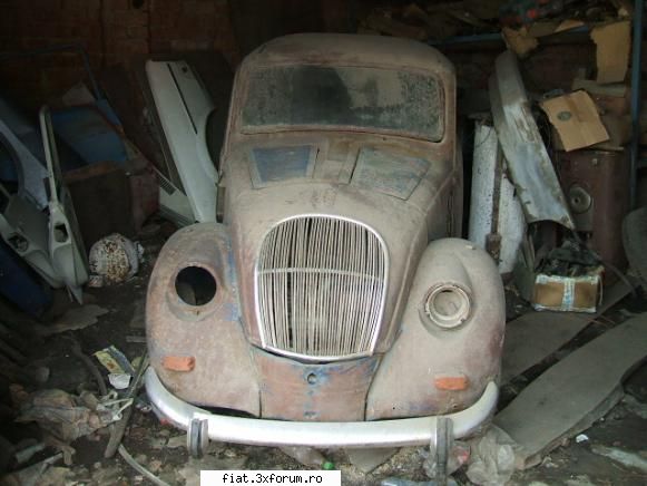 Topolini 1938 - Este de vanzare la Satu Mare un Topolino din '38 - Bursa