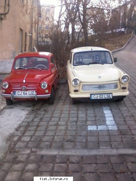 Trabant 601 - impărtim parcarea... ca doar incap nu?? - Alte marci