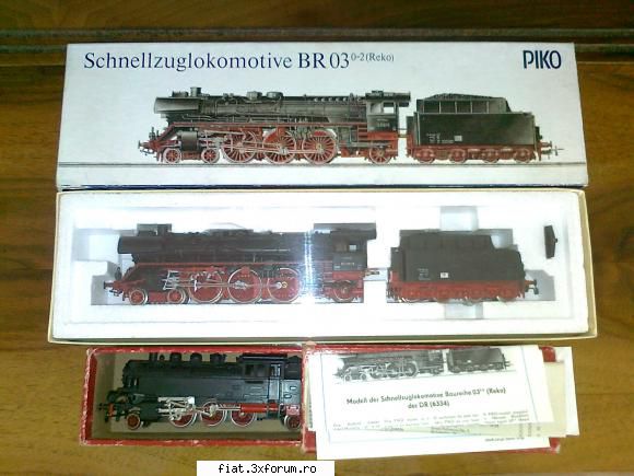 Trenuletele noastre - Inca doua locomotive nepozate pina acum, BR 03 si - Classic corner