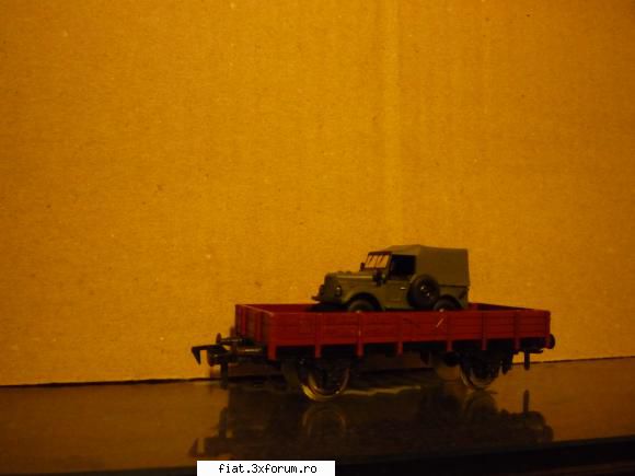 Trenuletele noastre - si in fine un vagon platforma care a fost - Classic corner
