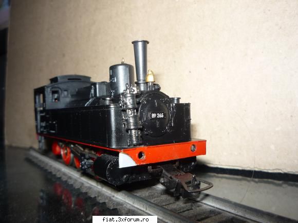 Trenuletele noastre - Revin cu locomotiva PIKO BR 89-265 pe care am - Classic corner
