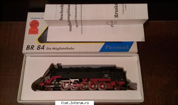 Trenuletele noastre - Locomotiva BR 84 002, model din 1963 de - Classic corner