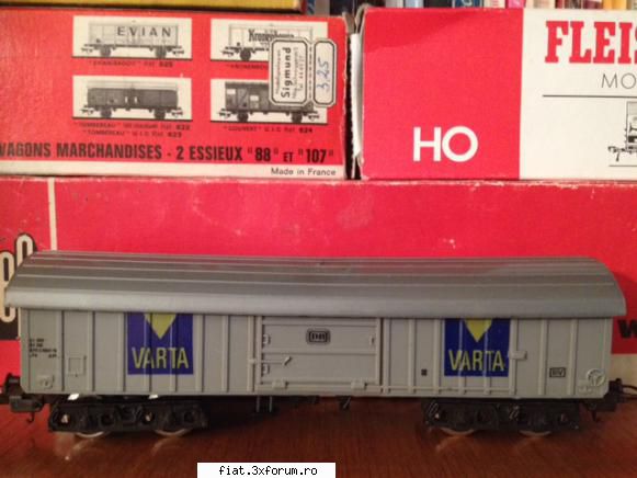 Trenuletele noastre - vagon VARTA - marca Lima destul de interesant - Classic corner