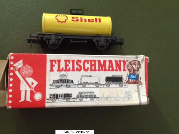 Trenuletele noastre - achizitie: o cisterna Fleischmann la cutia - Classic corner