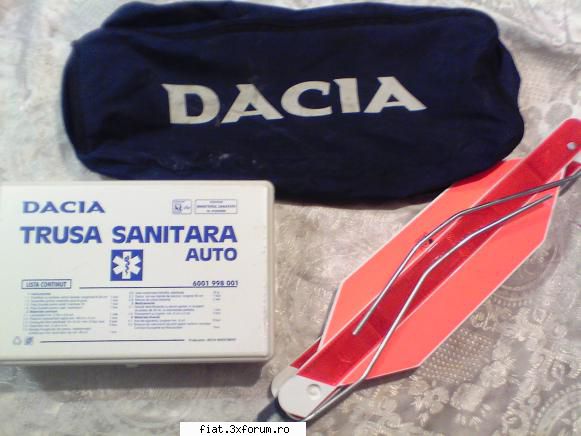 stare 55 lei  transport gratis
in prahova si brasov ofer predare personala trusa dacia medicala)