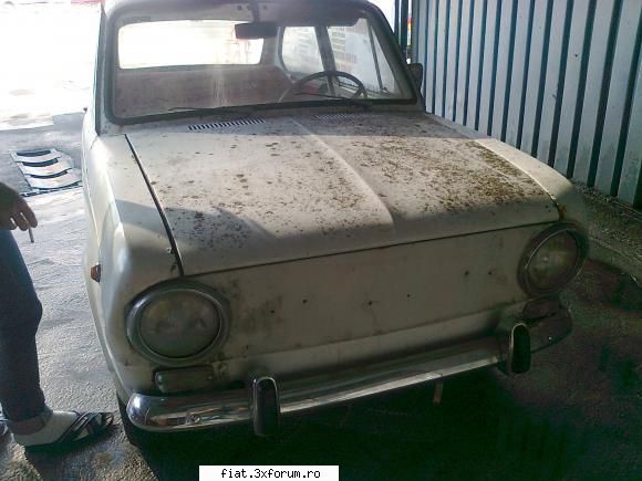 Ultima achiziție !!!!! - Prima poza imediat după achiziție - Club Fiat 850