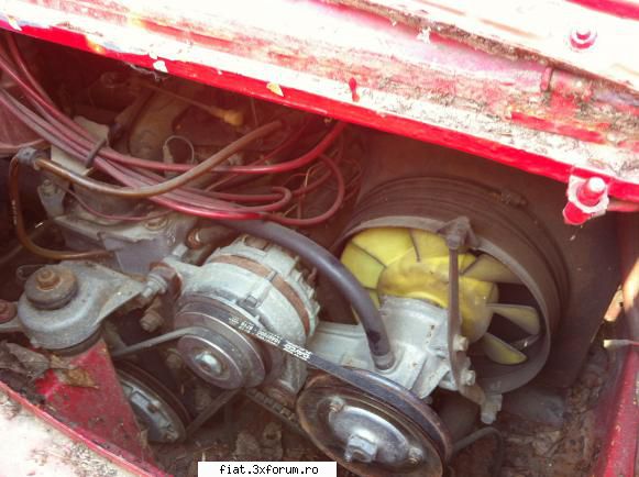 Ultima achiziție !!!!! - Radiator cu 3 rindurii de celule , pompa apa cu - Club Fiat 850