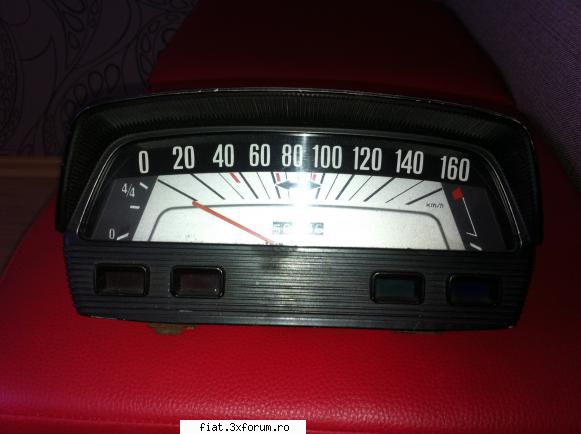 Ultima achiziție !!!!! - Ceasuri bord cu indicator apa - Club Fiat 850