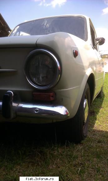 Un Fiat 850 castigat la CEC - Este din 1970 si din cate am inteles este - Club Fiat 850