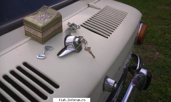 Un Fiat 850 castigat la CEC - si am inlocuit tot mecanismul de inchidere - Club Fiat 850