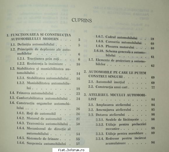 VAND - jucarii comuniste + carte - cuprins Atelierul micului automobilist - Anunturi