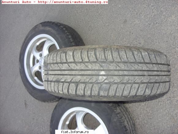 VAND : 4 JANTE MAGNEZIUM echipate cu CAUCIUCURI 195X65X15 *SUPERBE* - capris - Anunturi