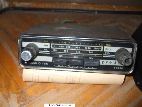 VAND radio PREDEAL+boxa LIRA - alex-mun - Bursa