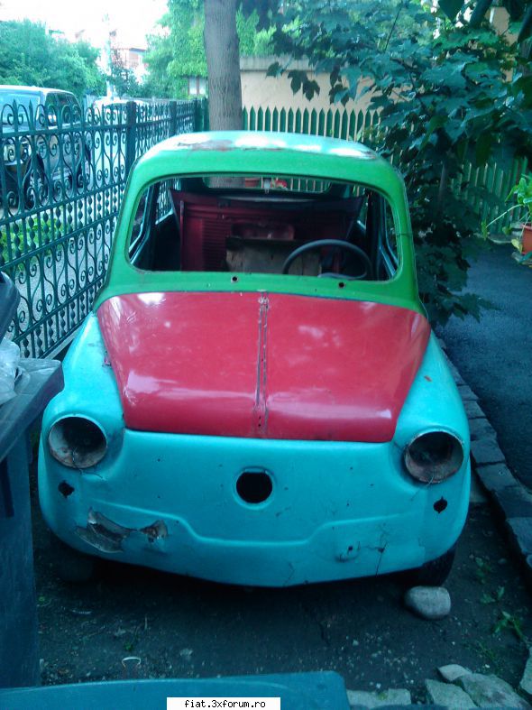 V�nd caroserie Fiat 600 - Andrei Dimitrescu - Club Fiat 500 & 600