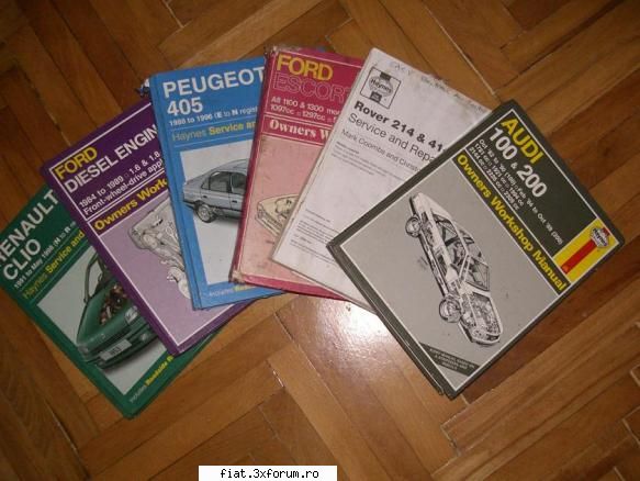 V�nd manuale HAYNES! - V�nd manuale HAYNES FORD ESCORT 1100& AUDI 100& - Anunturi