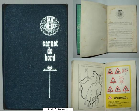 Vand Carnet de bord ACR - Carnet de bord ACR (188 pagini) - 35 lei, taxe de - Anunturi
