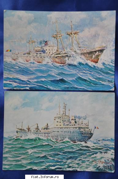 Vand Carti Postale vechi Orasele Romaniei + Multe Altele - Lot 2 vederi NAVROM Navrom - Classic corner