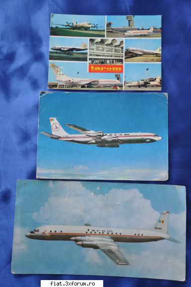 Vand Carti Postale vechi Orasele Romaniei + Multe Altele - Lot 3 vederi TAROM Tarom � - Classic corner