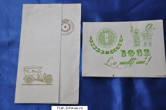 Vand Carti Postale vechi Orasele Romaniei + Multe Altele - Lot 2 Felicitari vechi ACR � - Classic corner