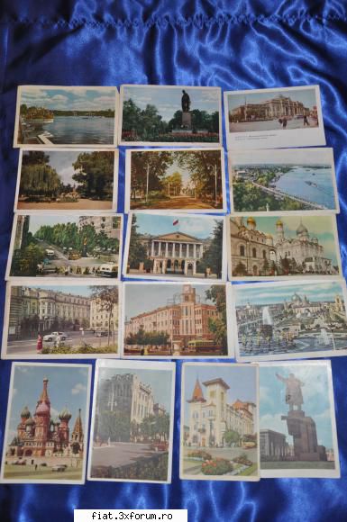 Vand Carti Postale vechi Orasele Romaniei + Multe Altele - Lot 40 vederi Rusia Moscova Nu - Classic corner
