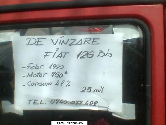 Vand Fiat 126 - michelinni - Bursa